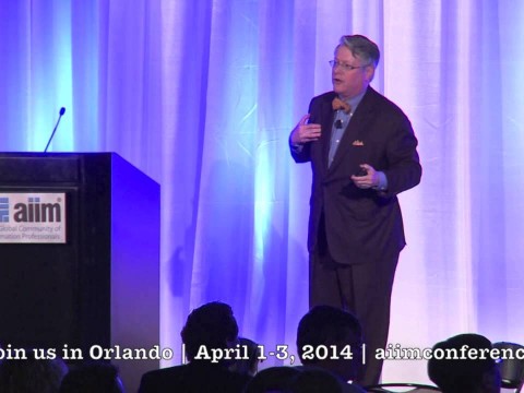 AIIM13 – Thornton May, Futurist & Dean of the IT Leadership Academy