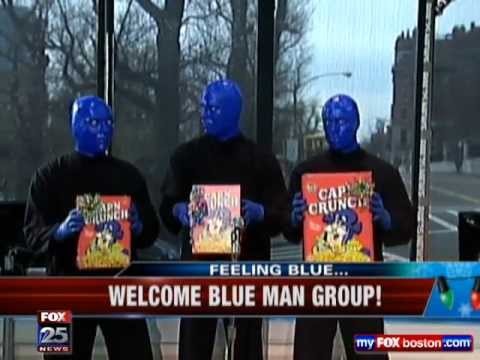 Blue Man Group @ FOX25 Morning News (pt.1)