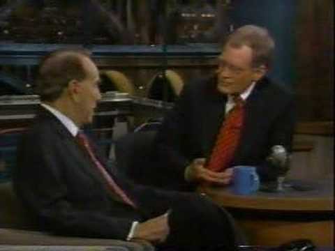 Senator Dole on David Letterman