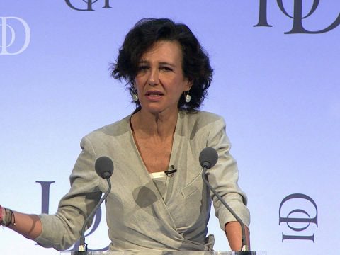 Ana Botín at the IoD Annual Convention 2013