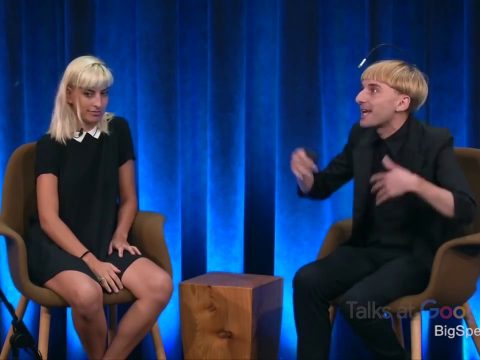 What’s it like to be a cyborg – Moon Ribas with Neil Harbisson