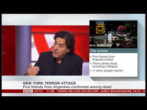 BBC TV: New York Terror Attack, Analysis by Marco Vicenzino