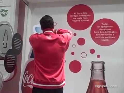 The Unveiling of the Day at the Coca Cola Pin Trading Center – Pete Canalichio