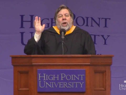 Steve Wozniak | High Point University Commencement 2013 | Best North Carolina Colleges