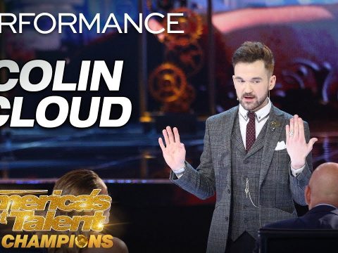 Colin Cloud: Mind Reader Makes David Hasselhoff Appear! – America’s Got Talent: The Champions