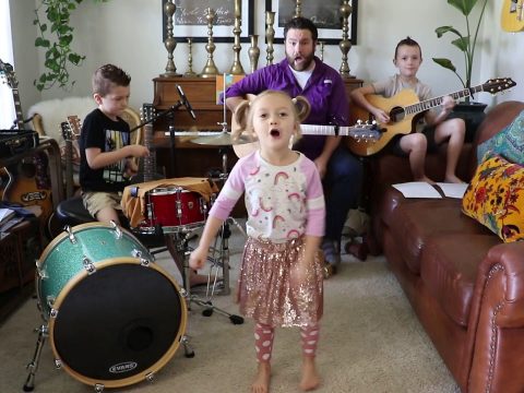 Colt Clark and the Quarantine Kids play “Let’s Go Crazy”