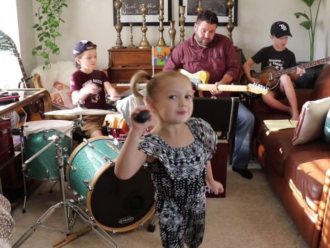 Colt Clark and the Quarantine Kids play “Come Together”