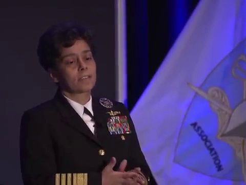 VCNO ADM Michelle Howard delivers a keynote address at Surface Navy 2016