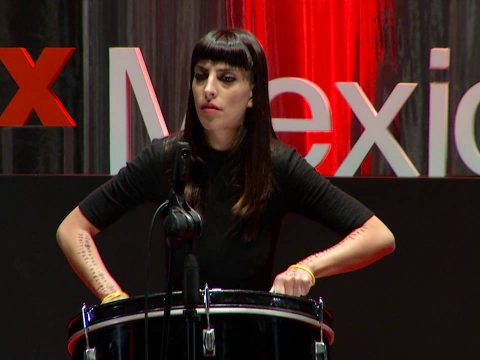 Percusión Sísmica TEDxMexicoCity – Moon Ribas