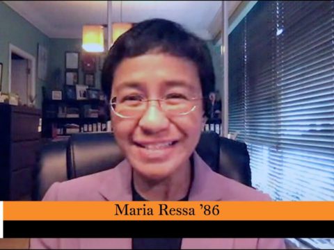 Princeton University, 2020 Commencement Speech (virtual talk) – Maria Ressa