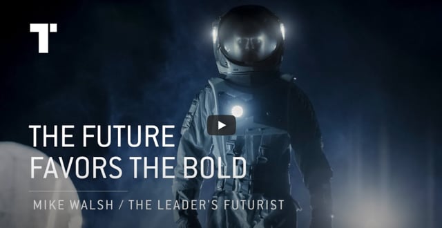 The Future Favors The Bold - Mike Walsh - BigSpeak Motivational ...