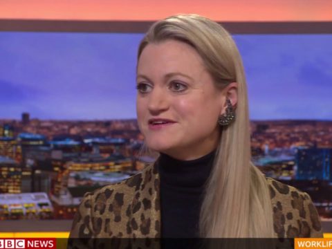 BBC news segment Sophie Hackford