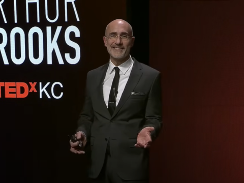 The art and science of happiness | Arthur Brooks | TEDxKC