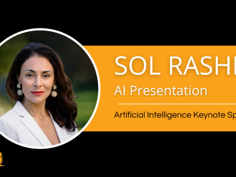 Sol Rashidi AI keynote Speaker Presentation 2