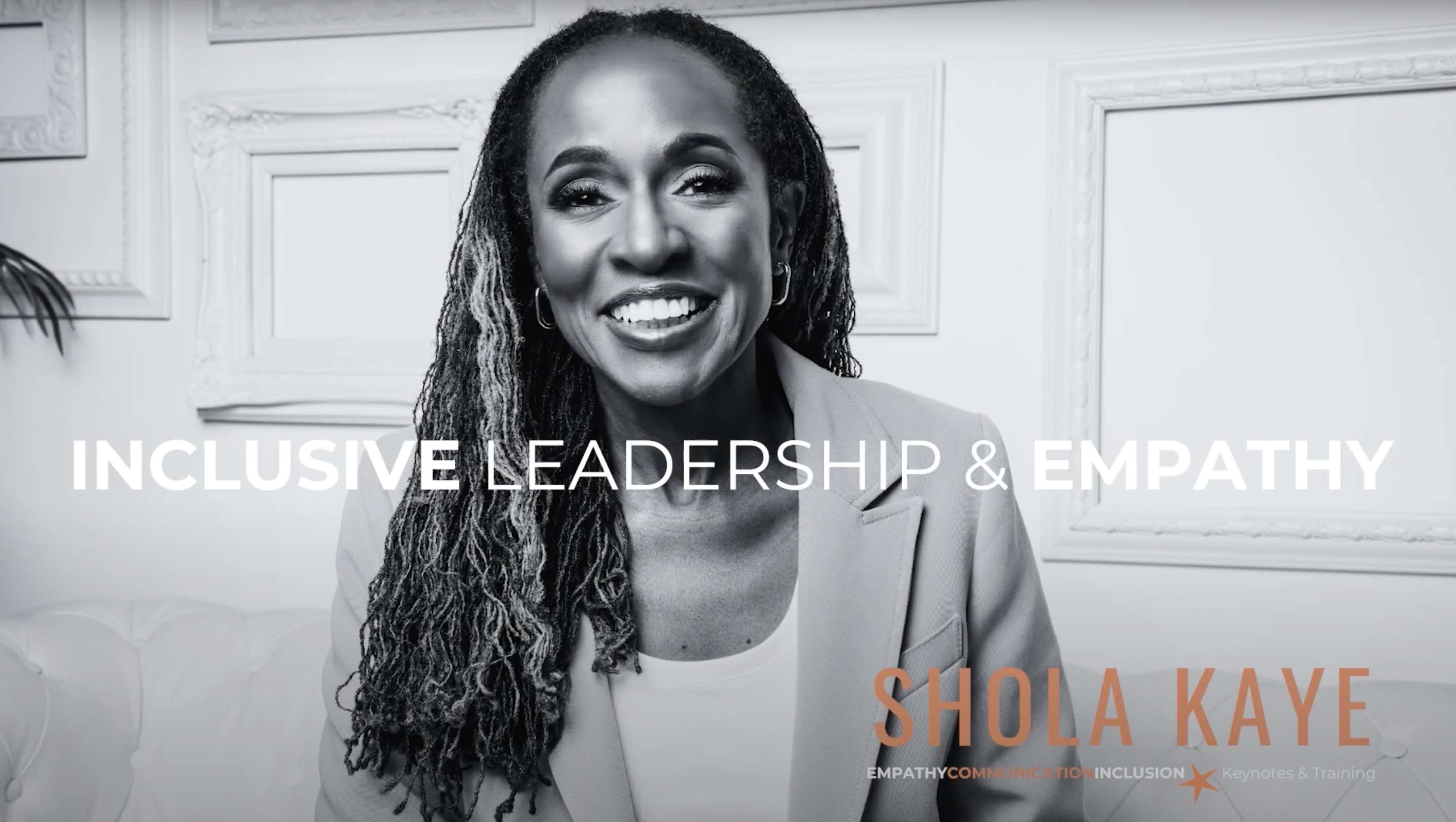 Speaker Reel – Shola Kaye Keynote – Empathy & Inclusive Leadership – 2024