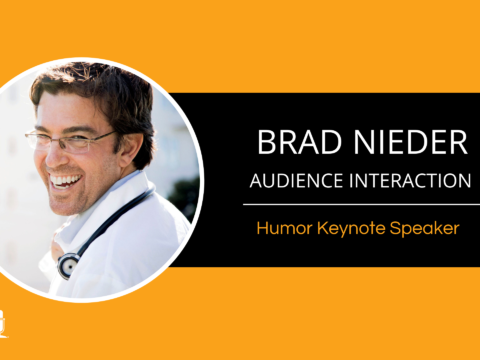 Brad Nieder, MD – Humor Keynote Speaker – Audience Interaction